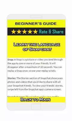 Play Guide to use Snapchat