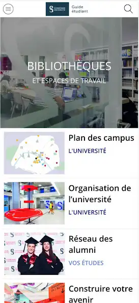 Play Guide étudiant Sorbonne Université  and enjoy Guide étudiant Sorbonne Université with UptoPlay
