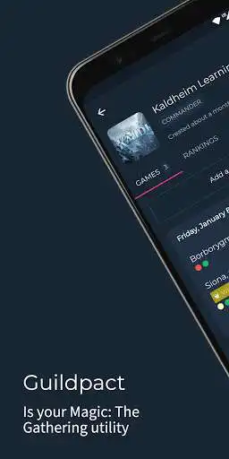 Play Guildpact: MTG stats tracker  and enjoy Guildpact: MTG stats tracker with UptoPlay