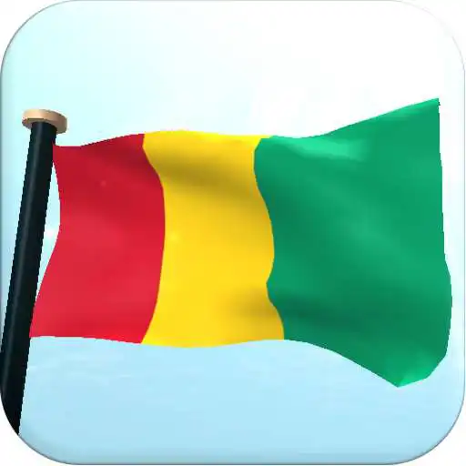 Free play online Guinea Flag 3D Free Wallpaper APK