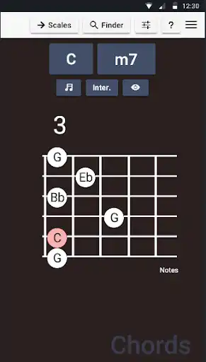 Play Guitar Chords & Scales  and enjoy Guitar Chords & Scales with UptoPlay