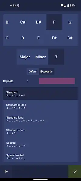 Play Guitar Companion as an online game Guitar Companion with UptoPlay