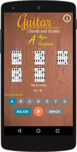 Play Guitar Jam Track - Acoustic