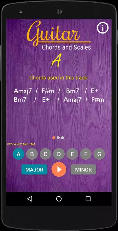 Play Guitar Jam Track - Blues