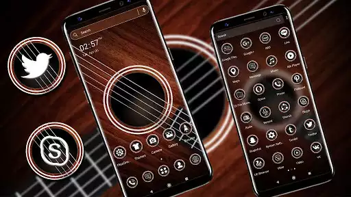 Play Guitar Launcher Theme  and enjoy Guitar Launcher Theme with UptoPlay