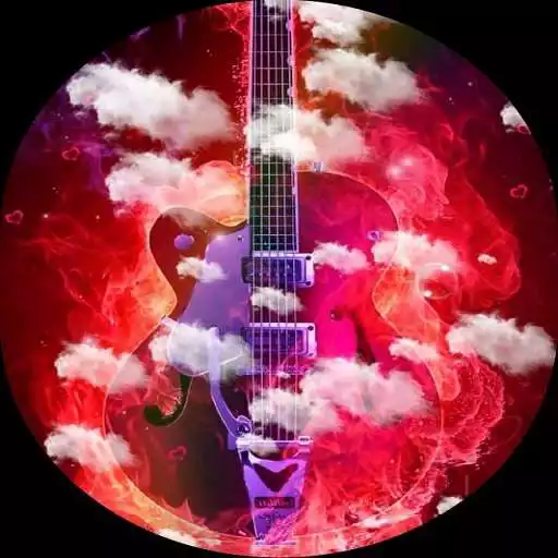 Free play online Guitar Live Wallpaper  APK