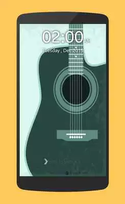 Play Guitar Lock Screen