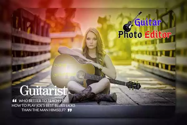 Play Guitar Photo Editor