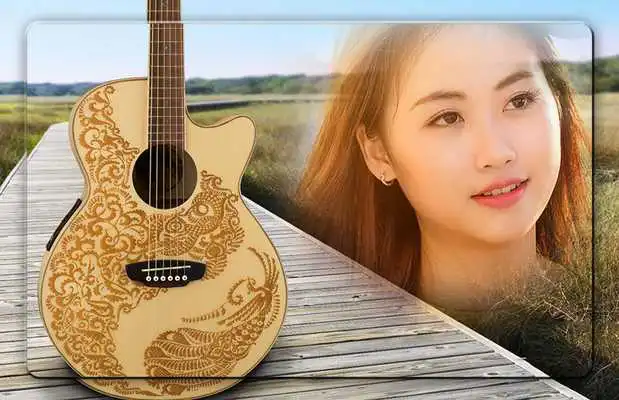 Play Guitar Photo Frames