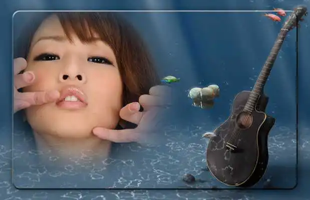 Play Guitar Photo Frames