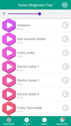 Play Guitar Ringtones FREE as an online game Guitar Ringtones FREE with UptoPlay
