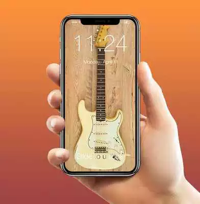 Play Guitar Rock Lock Screen
