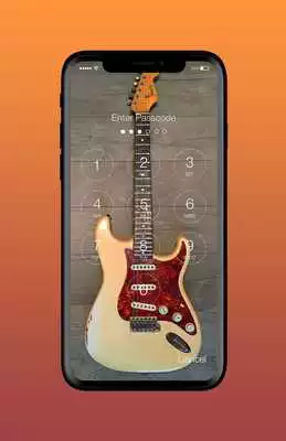 Play Guitar Rock Lock Screen