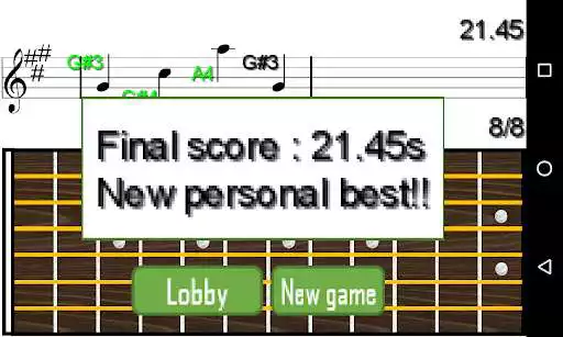 Play Guitar Sight Reading as an online game Guitar Sight Reading with UptoPlay