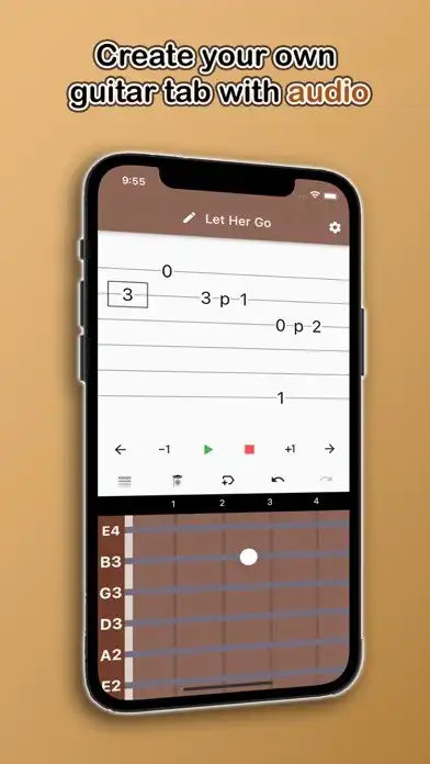 Play Guitar Tab Easy - tab editor  and enjoy Guitar Tab Easy - tab editor with UptoPlay
