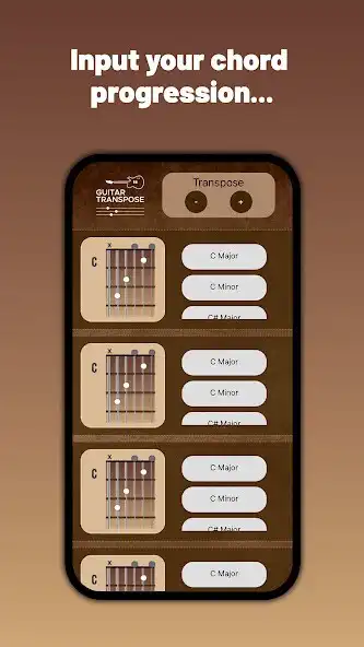 Play Guitar Transposer  and enjoy Guitar Transposer with UptoPlay