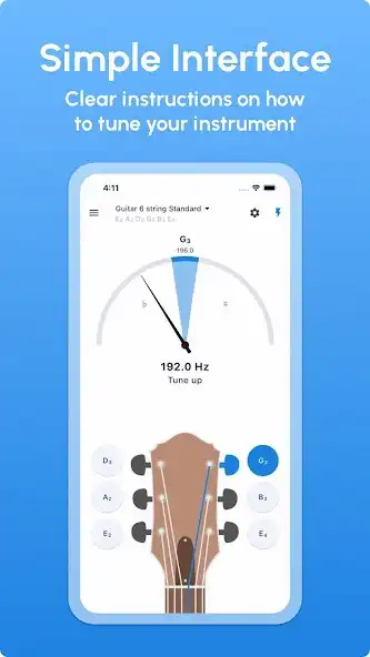 Play Guitar Tuner - LikeTones as an online game Guitar Tuner - LikeTones with UptoPlay