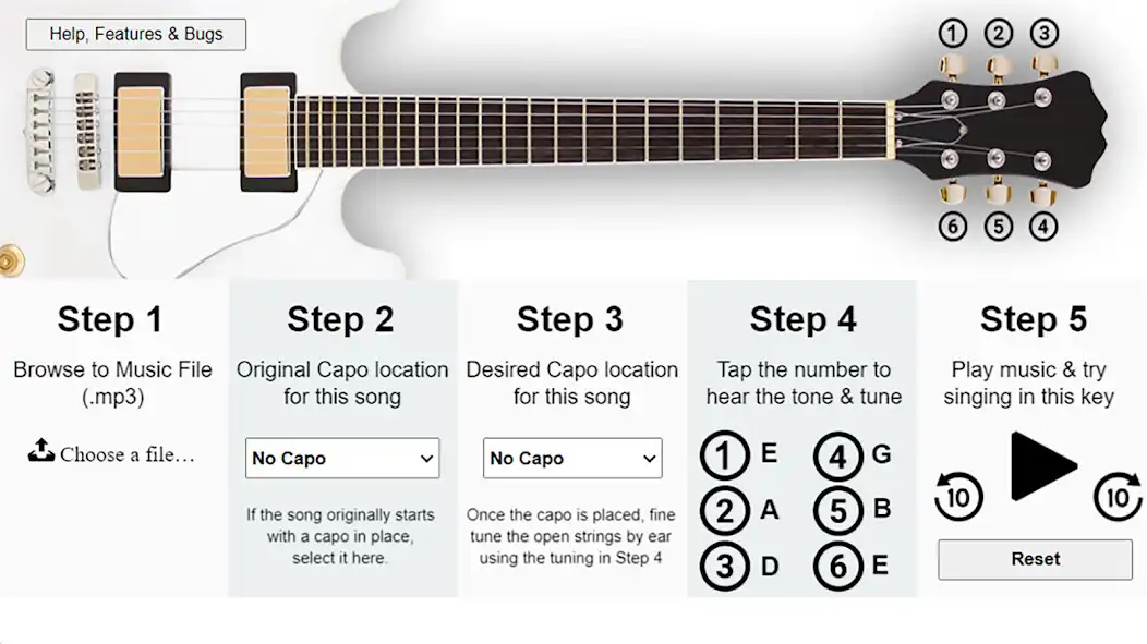 Play Guitar Vocal Key Finder - Lite  and enjoy Guitar Vocal Key Finder - Lite with UptoPlay