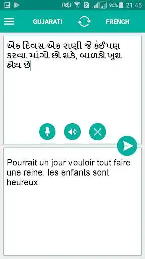 Play Gujarati French Translator as an online game Gujarati French Translator with UptoPlay