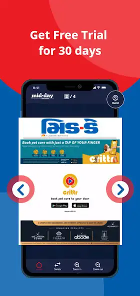 Play Gujarati Mid-Day Epaper as an online game Gujarati Mid-Day Epaper with UptoPlay