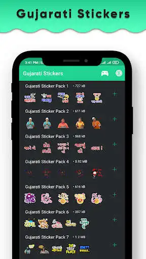 Play Gujarati Stickers for Whatsapp - Gujju WAStickers  and enjoy Gujarati Stickers for Whatsapp - Gujju WAStickers with UptoPlay