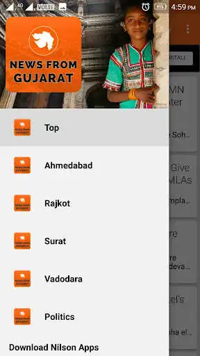Play Gujarat News Live as an online game Gujarat News Live with UptoPlay