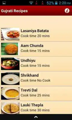 Play Gujrati Recipes App
