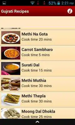 Play Gujrati Recipes App