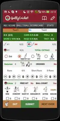 Play Gully Cricket Scorer