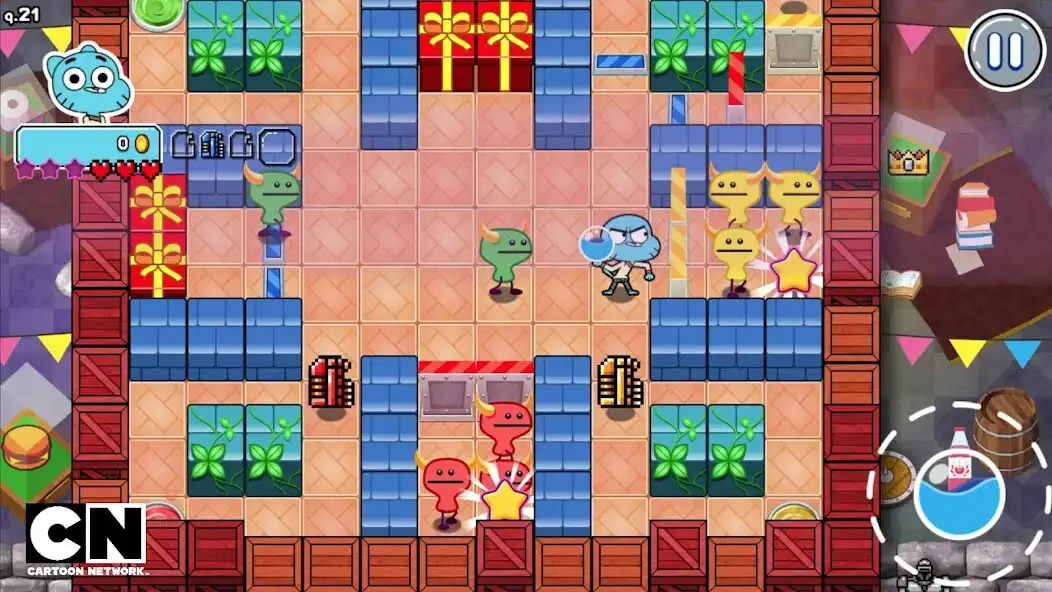 Play Gumball Splash Adventure as an online game Gumball Splash Adventure with UptoPlay