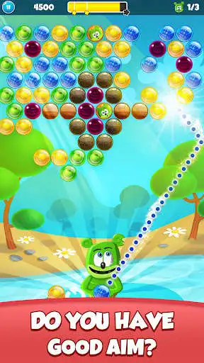 Play Gummy Bear Bubble Pop - Kids Game as an online game Gummy Bear Bubble Pop - Kids Game with UptoPlay