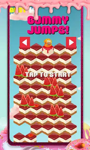 Play Gummy Jumps as an online game Gummy Jumps with UptoPlay