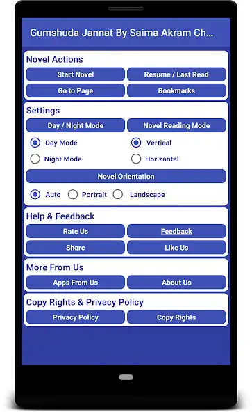 Play Gumshuda Jannat By Saima Akram Chaudhry Urdu Novel  and enjoy Gumshuda Jannat By Saima Akram Chaudhry Urdu Novel with UptoPlay
