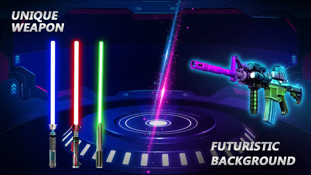 Play Gun 3D  Lightsaber Simulator  and enjoy Gun 3D  Lightsaber Simulator with UptoPlay