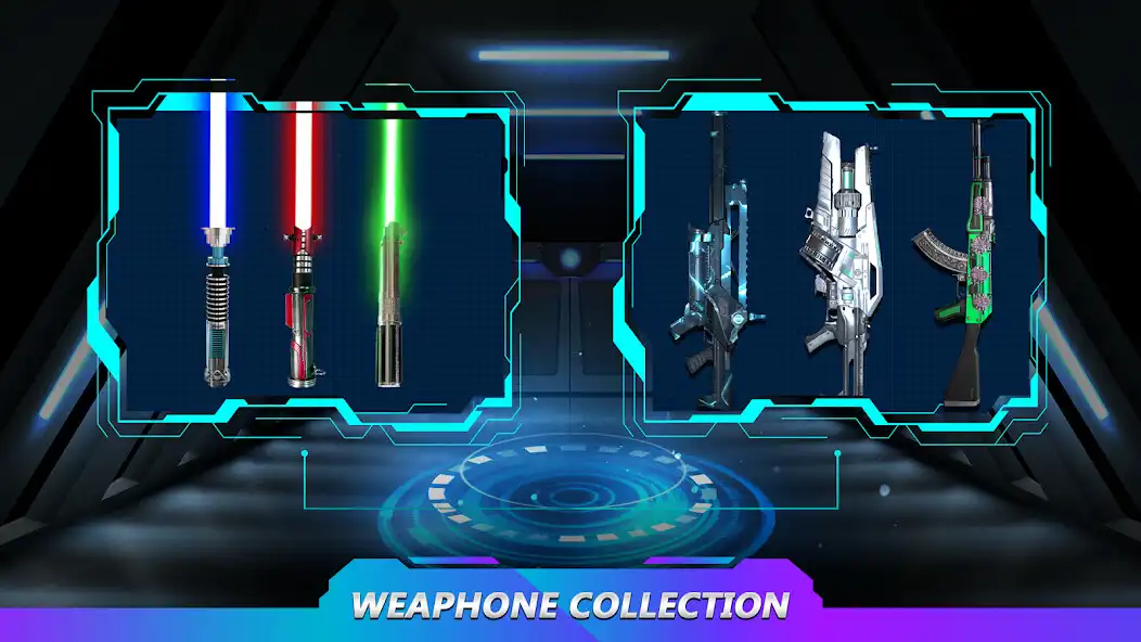 Play Gun 3D  Lightsaber Simulator as an online game Gun 3D  Lightsaber Simulator with UptoPlay
