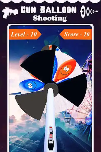 Play Gun Balloon Shooting Game as an online game Gun Balloon Shooting Game with UptoPlay