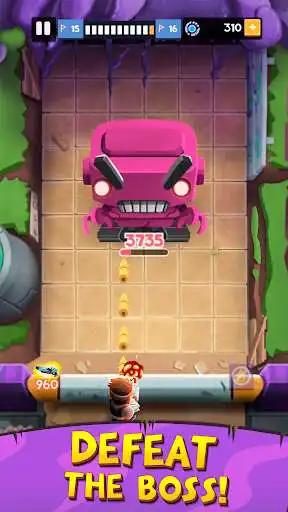 Play Gun Blast: Bricks Breaker! as an online game Gun Blast: Bricks Breaker! with UptoPlay