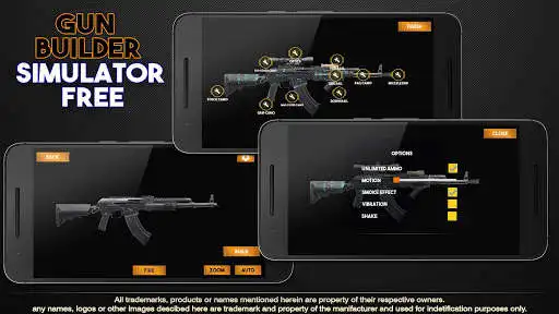 Play Gun Builder Simulator as an online game Gun Builder Simulator with UptoPlay