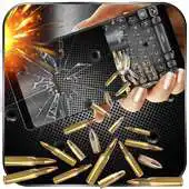 Free play online Gun bullet gravity keyboard theme APK