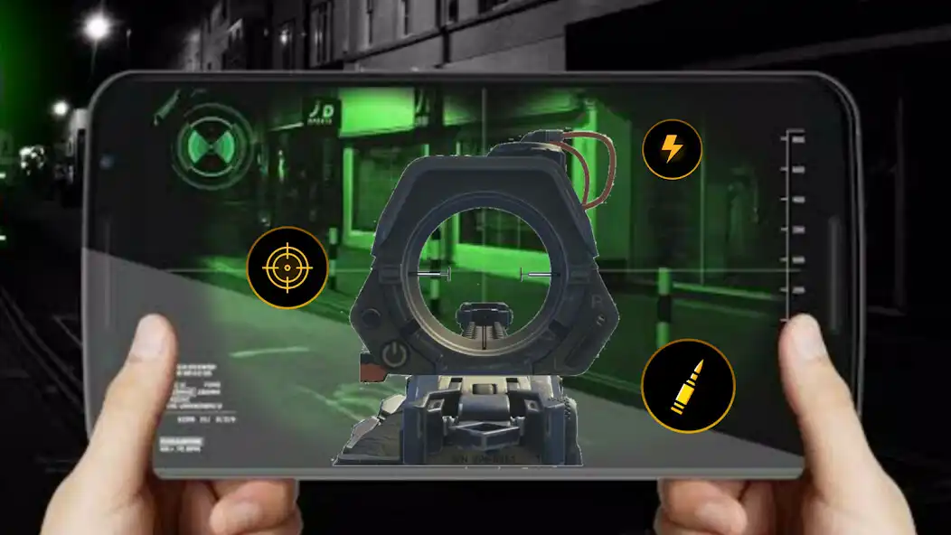 Play Gun Camera Simulator as an online game Gun Camera Simulator with UptoPlay