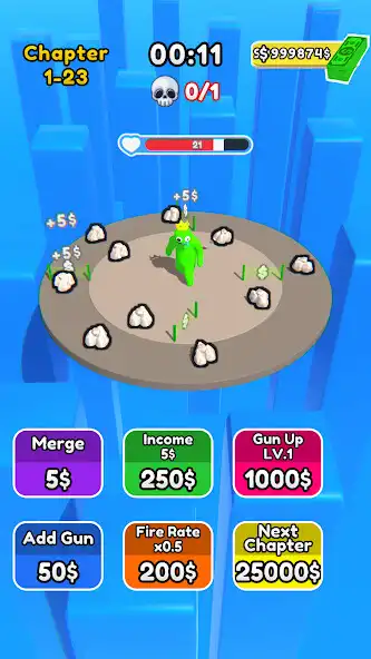 Play Gun Circle as an online game Gun Circle with UptoPlay