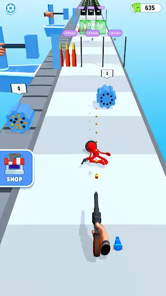 Play Gun Craft Run: Weapon Runner as an online game Gun Craft Run: Weapon Runner with UptoPlay