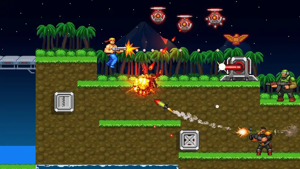 Play Gun Force: Action Shooting as an online game Gun Force: Action Shooting with UptoPlay