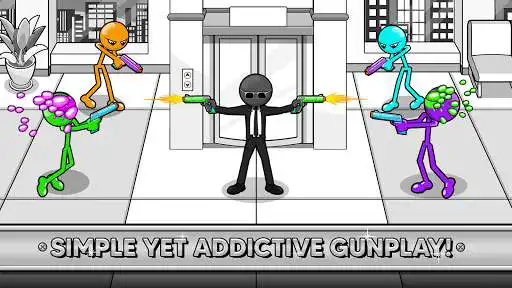 Play Gun Fu: Stickman 3  and enjoy Gun Fu: Stickman 3 with UptoPlay