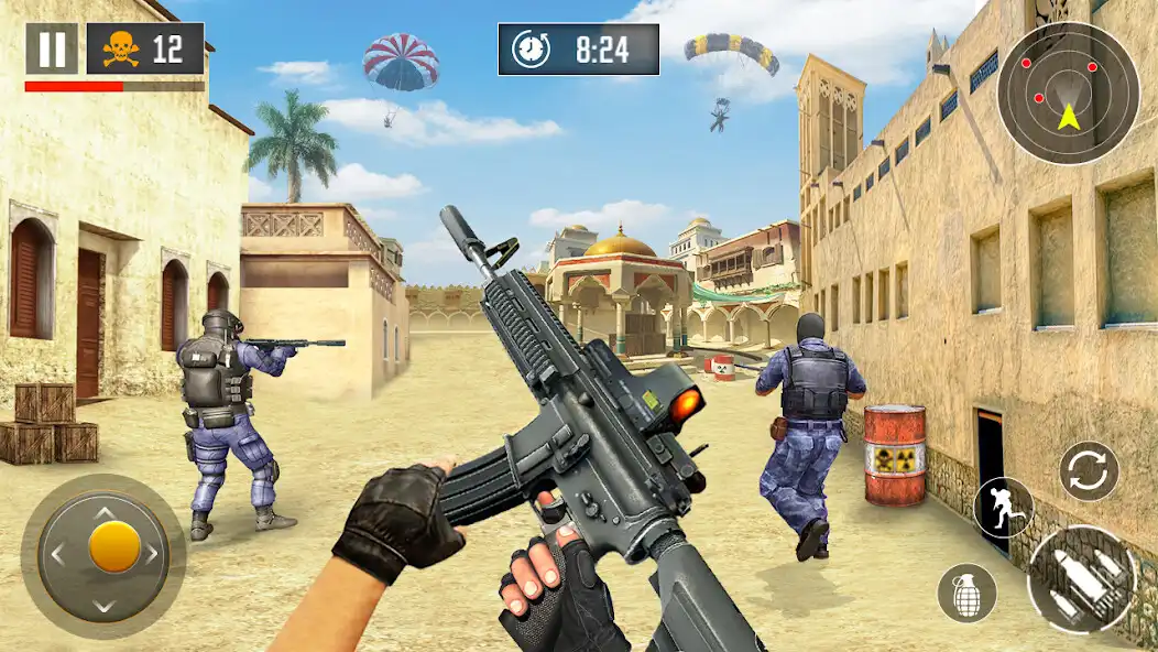Play Gun Game 3d-fps Shooting Games  and enjoy Gun Game 3d-fps Shooting Games with UptoPlay
