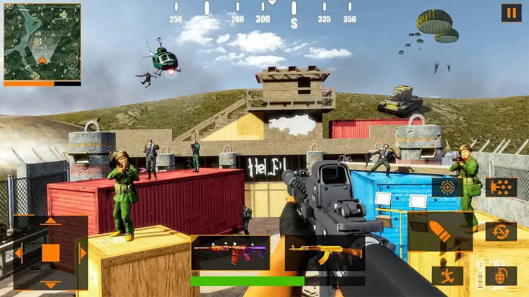Play Gun Game Offline Shooting Game as an online game Gun Game Offline Shooting Game with UptoPlay