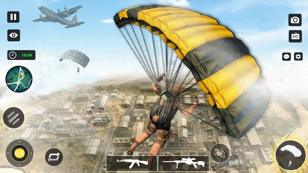 Play Gun Games Offline: Army Games as an online game Gun Games Offline: Army Games with UptoPlay