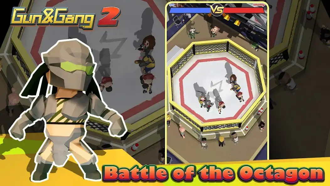 Play GunGang 2 as an online game GunGang 2 with UptoPlay