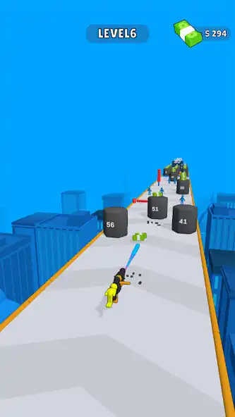 Play Gun Head Run 3D  and enjoy Gun Head Run 3D with UptoPlay