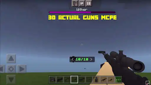 Play Gun Mod for MCPE 3D Actual Gun  and enjoy Gun Mod for MCPE 3D Actual Gun with UptoPlay